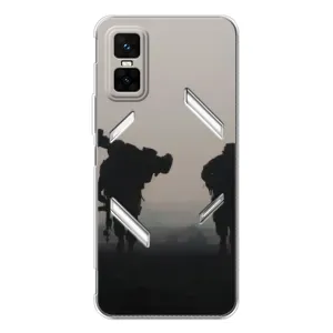 Чохли на військову тематику для Infinix GT 30 Pro (Бій солдат)