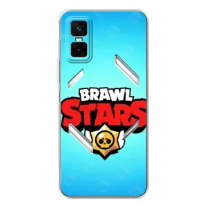 Силиконовый Чехол на Infinix GT 30 Pro с картинкой Brawl Stars (Бравл Старс)