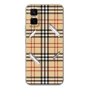 Чохол з Брендами одягу на ГТ 30 Про (Burberry стиль)