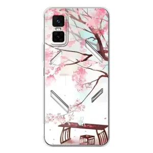 Чехол с принтом САКУРЫ на Infinix GT 30 Pro (Чайная церемония)