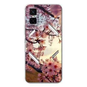 Чехол с принтом САКУРЫ на Infinix GT 30 Pro (Цветущая сакура)
