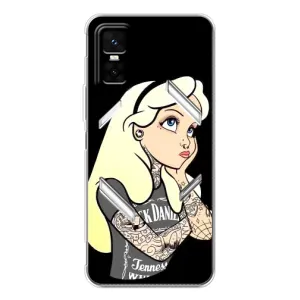 Чехол Стильные девушки на Infinix GT 30 Pro (Девушка обиделась)