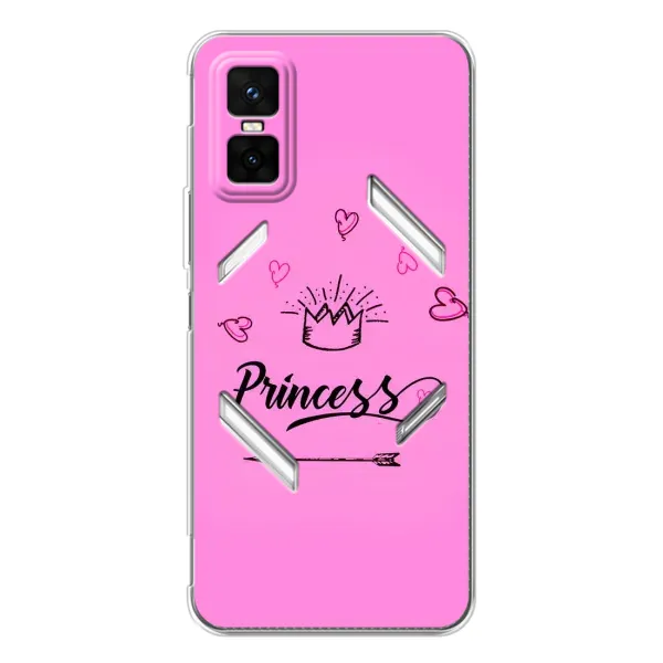 Чохол з малюнком «Для принцеси» для Infinix GT 30 Pro Чохол з малюнком «Для принцеси» для Infinix GT 30 Pro