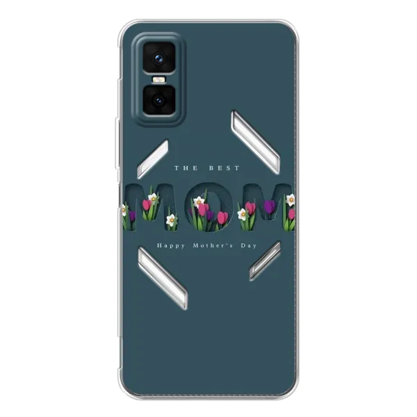 Чехол с рисунком «Ко дню мамы» для Infinix GT 30 Pro