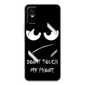 Чехол с прикольным текстом на Infinix GT 30 Pro (Dont)