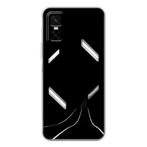 Чехол с картинками на черном фоне для Infinix GT 30 Pro (Дорога)