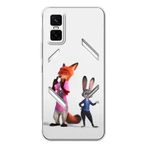Силіконовий чохол з принтом Зоотрополіс для Infinix GT 30 Pro (Джуді і Нік)
