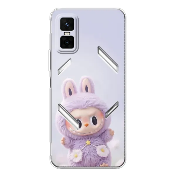 Чехол с рисунком «Фиолетовый Лабубу» для Infinix GT 30 Pro Чехол с рисунком «Фиолетовый Лабубу» для Infinix GT 30 Pro