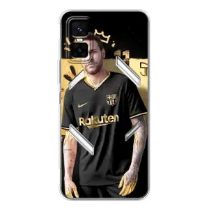 Силиконовый Чехол Infinix GT 30 Pro (Gold Neymar)