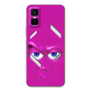 Силиконовые Чехлы (смешные стикеры) для Infinix GT 30 Pro (Хитрая мордочка)
