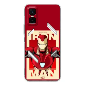 Чехол Супергерой Железный человек на Infinix GT 30 Pro (Iron man)