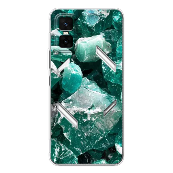 Чехол с рисунком «Изумруд» для Infinix GT 30 Pro Чехол с рисунком «Изумруд» для Infinix GT 30 Pro