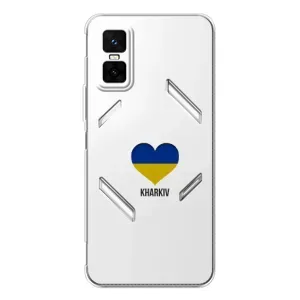 Чехлы силиконовые (Город Харьков) на ГТ 30 Про (Kharkiv)