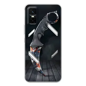 Чехол КИБЕРСПОРТ для Infinix GT 30 Pro (Кинжал КС ГО)