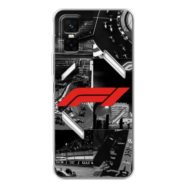 Чехол с рисунком «Коллаж Формула 1» для Infinix GT 30 Pro Чехол с рисунком «Коллаж Формула 1» для Infinix GT 30 Pro