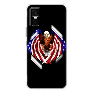 Чохол Прапор USA для Infinix GT 30 Pro (Крила США)