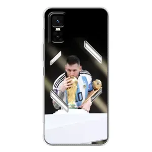 Чехлы Лео Месси Аргентина для Infinix GT 30 Pro (Кубок Мира)
