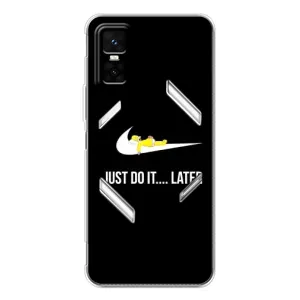 Силіконовый Чохол на Infinix GT 30 Pro з картинкою НАЙК (Later)