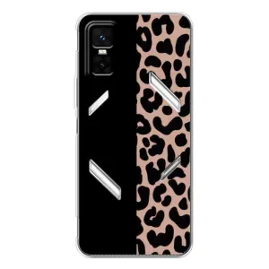 Чехол с леопардовым принтом на Infinix GT 30 Pro (Леопардовый фон)