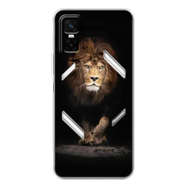 Чехол с рисунком «Красивый Лев» для Infinix GT 30 Pro