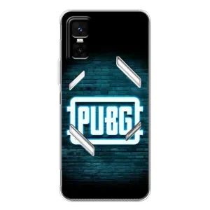 Чехол (TPU) с картинкой "Лого Пабг" на ГТ 30 Про (Лого PUBG)