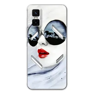 Чехол с картинкой Модные Девчонки Infinix GT 30 Pro (Любительница коней)
