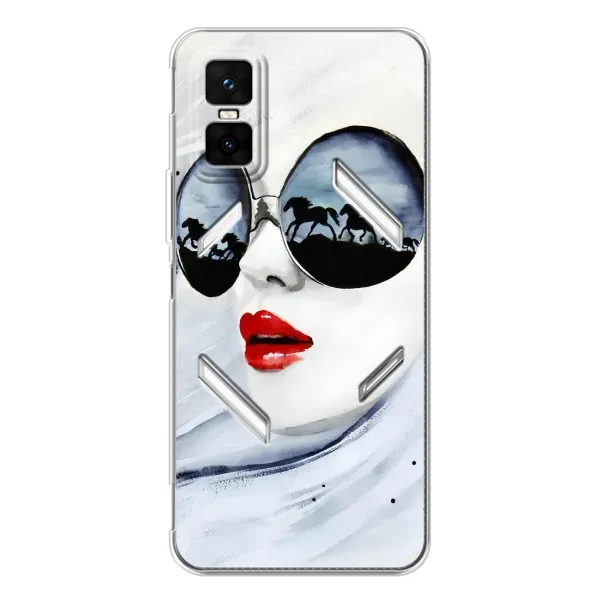 Чехол с рисунком «Любительница коней» для Infinix GT 30 Pro Чехол с рисунком «Любительница коней» для Infinix GT 30 Pro