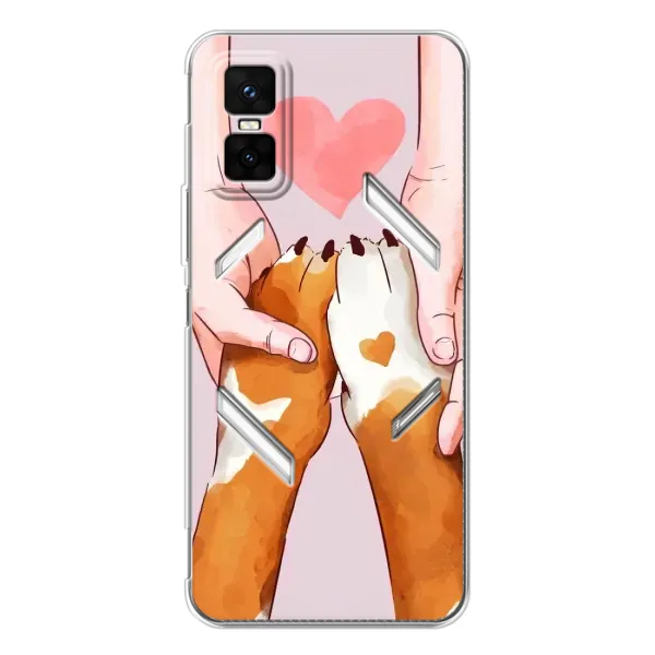 Чехол с рисунком «Любовь к собакам» для Infinix GT 30 Pro Чехол с рисунком «Любовь к собакам» для Infinix GT 30 Pro