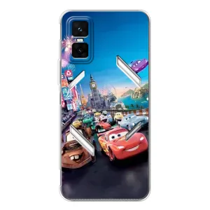 Чехол с принтом Маквин для Infinix GT 30 Pro (Маквин и Метр)