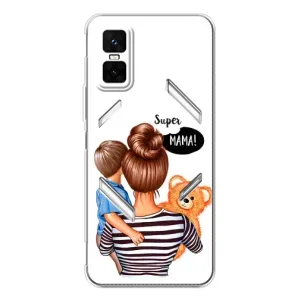 Чехлы для МАМЫ на Infinix GT 30 Pro (Мама и сын)
