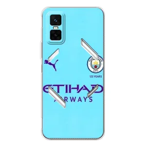 Силіконові Чохли з принтом Футбол на Infinix GT 30 Pro (Man City)