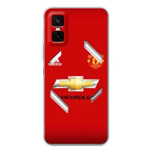 Силіконові Чохли з принтом Футбол на Infinix GT 30 Pro (Man United)