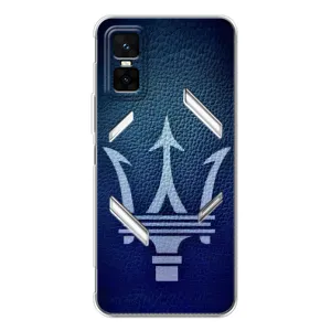 Чехлы с тематикой "Крутые машины" на Infinix GT 30 Pro (Лого Maserati)
