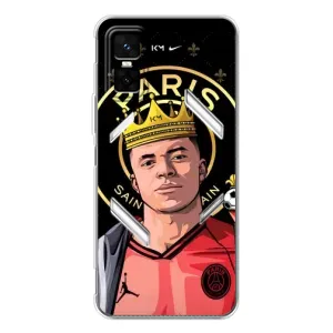 Чохол (TPU) з Футболістом на Infinix GT 30 Pro (Mbappe King)