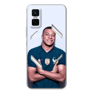 Чохол (TPU) з Футболістом на Infinix GT 30 Pro (Мбаппешичка)