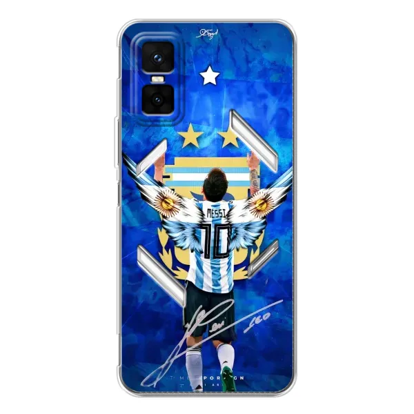 Чехол с рисунком «Месси Аргентина» для Infinix GT 30 Pro Чехол с рисунком «Месси Аргентина» для Infinix GT 30 Pro