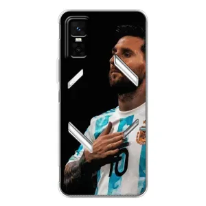 Чехлы Лео Месси Аргентина для Infinix GT 30 Pro (Месси Капитан)
