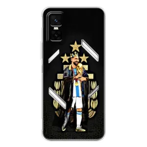 Чехлы Лео Месси Аргентина для Infinix GT 30 Pro (Месси король)