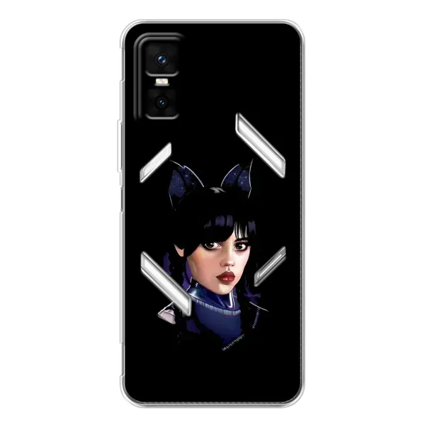 Чехол с рисунком «Милая Уэнсдей» для Infinix GT 30 Pro Чехол с рисунком «Милая Уэнсдей» для Infinix GT 30 Pro