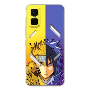 Купить Чохли на телефон з принтом Anime для Infinix GT 30 Pro (Naruto Vs Sasuke)