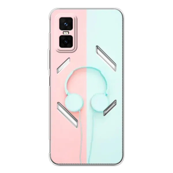 Чохол з малюнком «Навушники» для Infinix GT 30 Pro Чохол з малюнком «Навушники» для Infinix GT 30 Pro