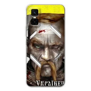Чехол с картинкой (Патриотический КОЗАК) на Infinix GT 30 Pro (Одноглазый Козак)