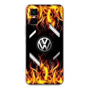 Чехол "Фольксваген" для Infinix GT 30 Pro (Огненный Лого)
