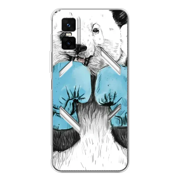 Чехол с рисунком «Панда боксер» для Infinix GT 30 Pro Чехол с рисунком «Панда боксер» для Infinix GT 30 Pro