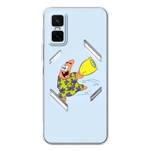 Чохли з Патріком на Infinix GT 30 Pro (Патрік із подушкою)