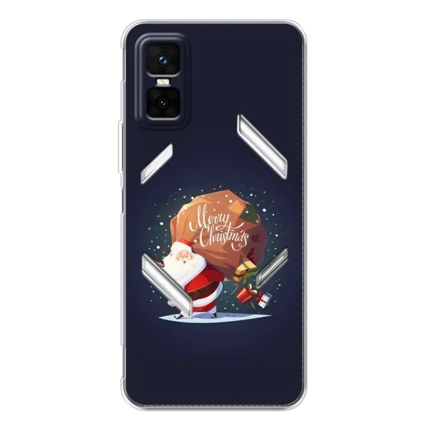 Чехол с рисунком «Подарки от Санты» для Infinix GT 30 Pro Чехол с рисунком «Подарки от Санты» для Infinix GT 30 Pro