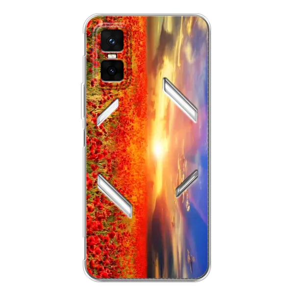 Чехол с рисунком «Поле тюльпанов» для Infinix GT 30 Pro Чехол с рисунком «Поле тюльпанов» для Infinix GT 30 Pro