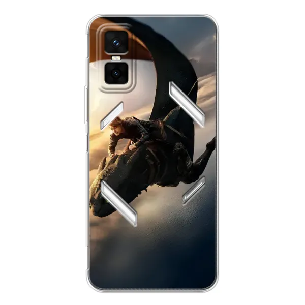 Чехол с рисунком «Полет Беззубика» для Infinix GT 30 Pro Чехол с рисунком «Полет Беззубика» для Infinix GT 30 Pro