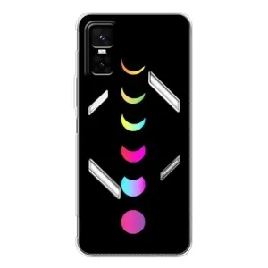 Чехол (ТПУ) с планетами на Infinix GT 30 Pro (Полнолуние)