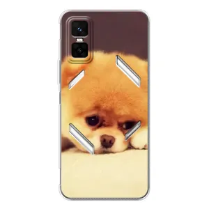 Чохол (ТПУ) Милі песики для Infinix GT 30 Pro (Померанский шпіц)